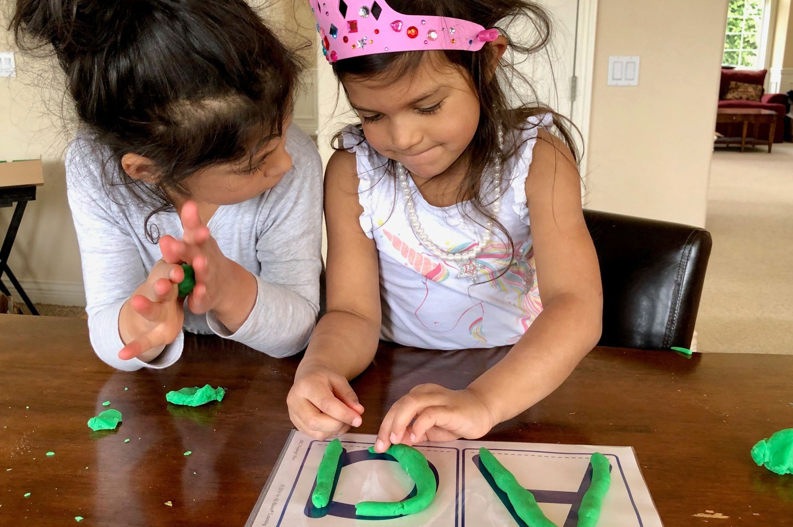 Lindsey 3s playdough letters (2)
